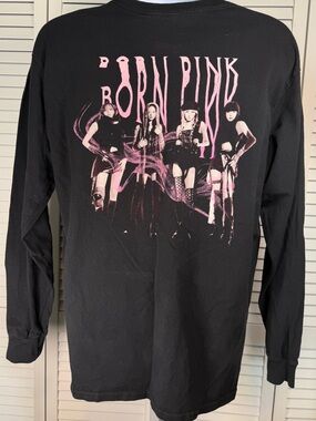 BLACKPINK Born Pink Tour Shirt, Long-Sleeve, Men's Size Large 2022